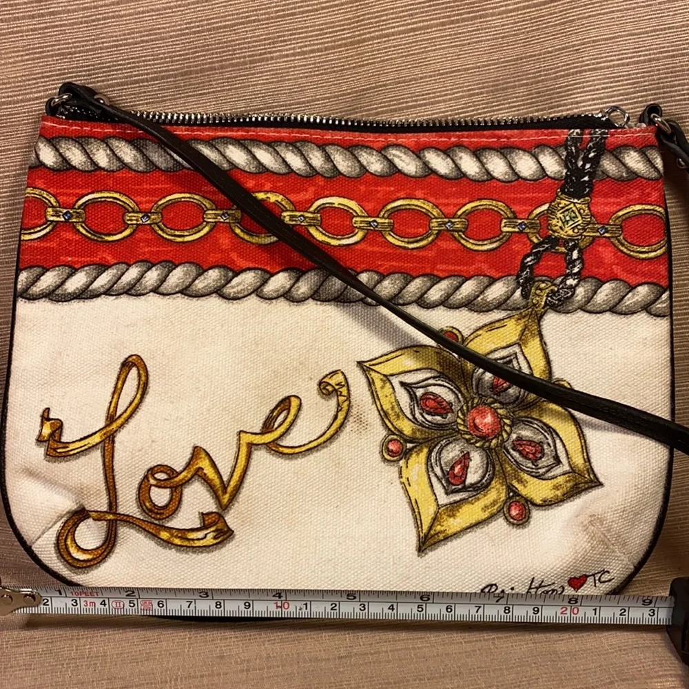Brighton canvas minimalist shoulder/crossbody bag
